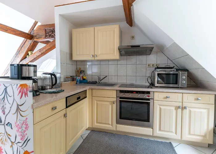 Daire Dachwohnung Am Schlosspark Wiesbaden